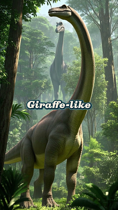 The Brachiosaurus – The Towering Plant Eater #dinoshorts #dinosaurlovers #dinosaur