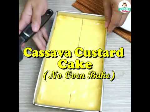 Cassava Custard Cake