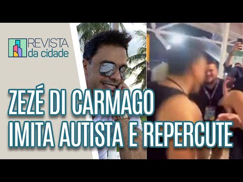Zezé Di Camargo imita autista e caso repercute nas redes sociais - Revista da Cidade (28/06/2023)