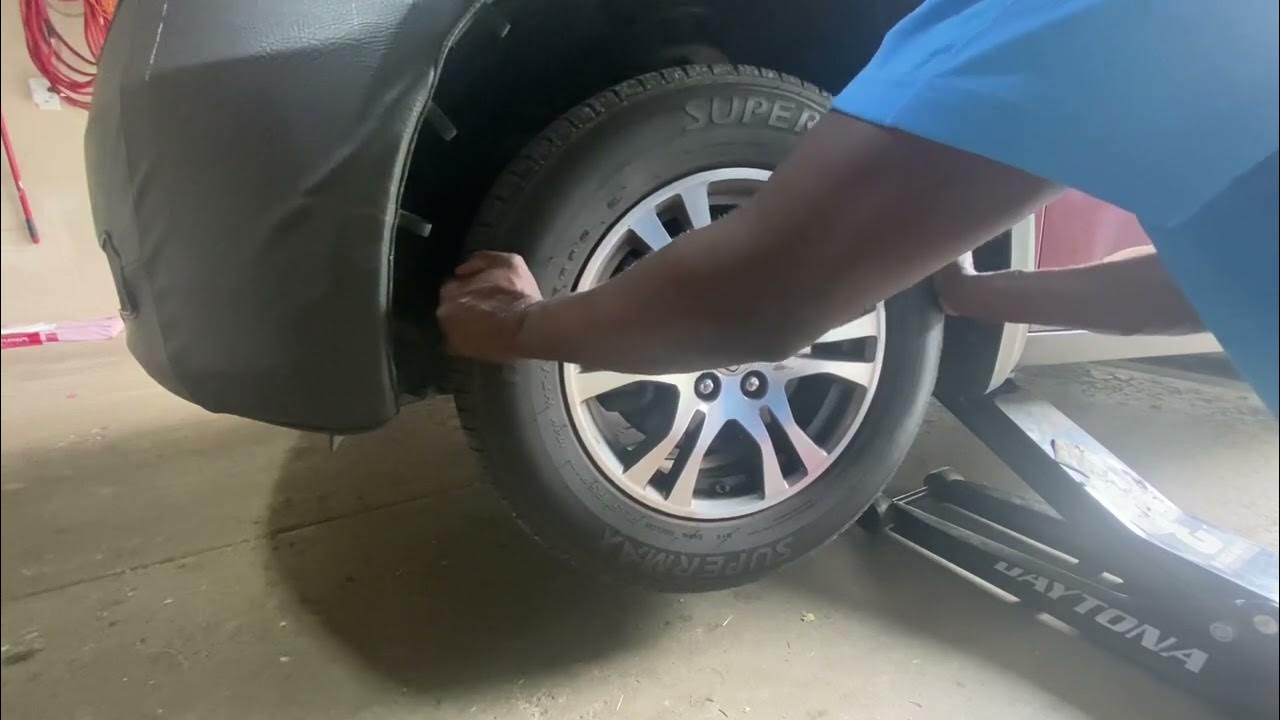 How to test for bad lower control arm Honda Odyssey YouTube