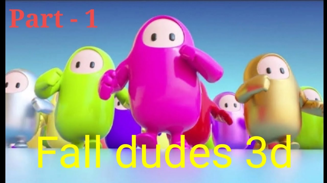 FALL DUDES 3D gameplay video YouTube