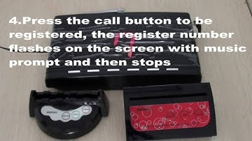 Singcall Wireless Buzzer System for Effective Service