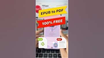 So konvertieren Sie EPUB online in PDF #PDFgear