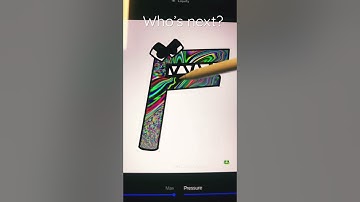 Alphabet lore~pick a color|Procreate #satisfying #requestedvideo #art #sub #alphabetlore #magic #F