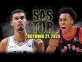 San Antonio Spurs vs Toronto Raptors Full Game Highlights - October 27, 2025 | NBA Season