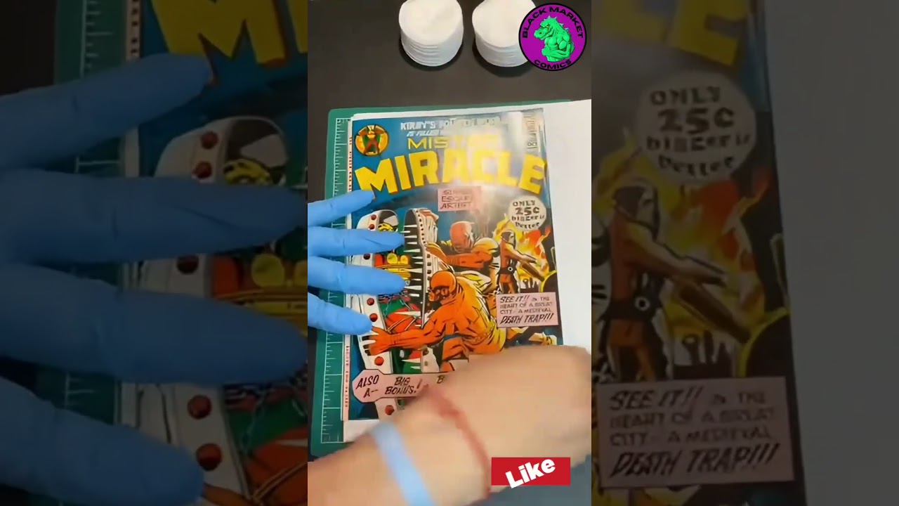 Mister Miracle #4 DC Comics Clean and Press Jack Kirby