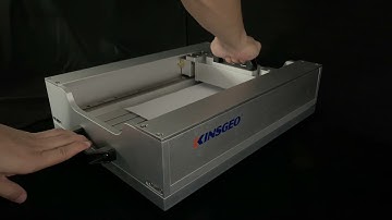 Operation video of the sampling Cutter