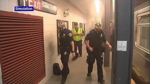 Behind the scenes at a NYPD, FDNY counterterrorism drill