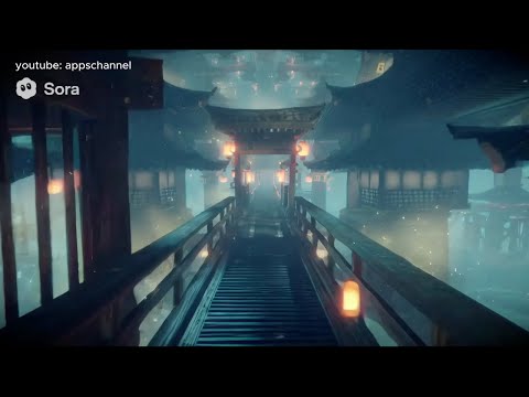 怕暈就別看 Sora 2 想像中的無限城 Infinity Castle Ai影片 鬼滅之刃 Openaisora