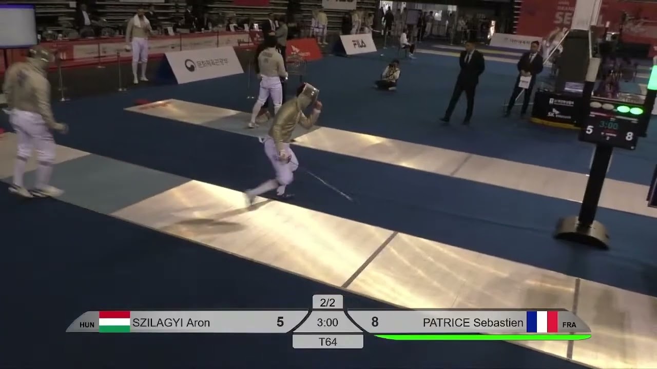 Seoul Grand Prix 2025 SMS - L64 - Aron Szilagyi HUN v Sebastien Patrice FRA