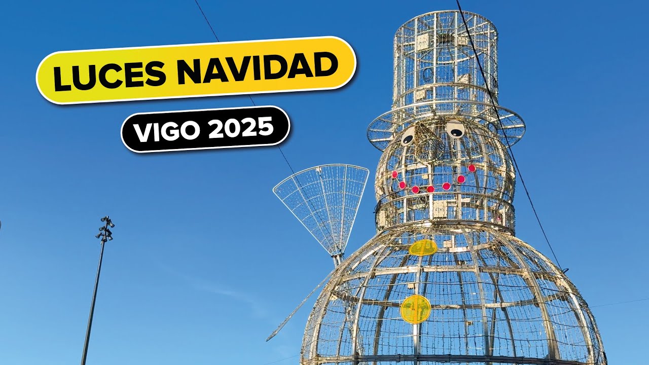 ¡Así se Preparan las LUCES de NAVIDAD en VIGO 2025! 🌟🎄