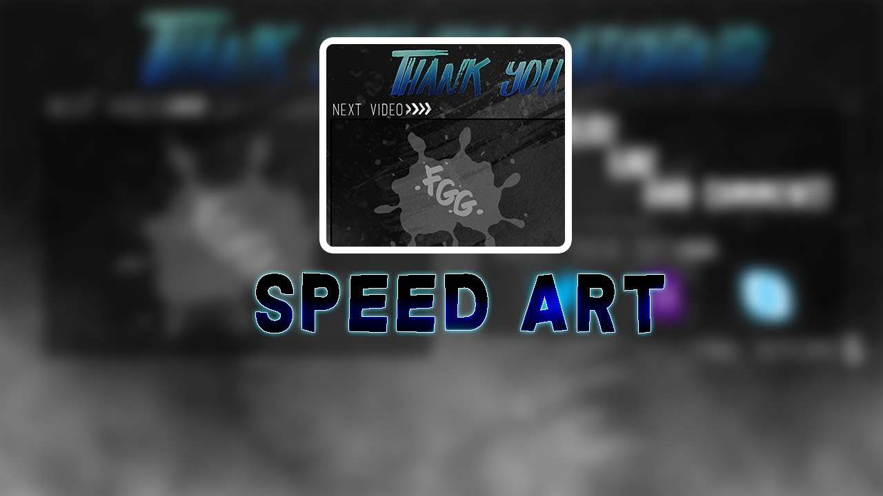 |Speed Art| FillaGirlGraphics Outro Revamp
