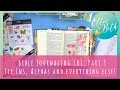 Bible Journaling 101 »»» Part 3: Tip Ins, Alphas and Everything Else!