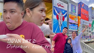 JAPAN DAY 2: OSAKA AQUARIUM | DOTONBORI FOOD TRIP | UNLIMITED JAPANESE YAKINIKU GYU-KAKU