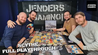 Scythe, board game, full playthrough