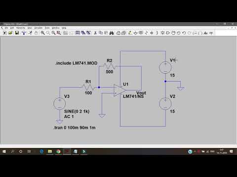 Inverting Amplifier using