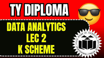 DATA ANALYTICS K SCHEME | DIPLOMA | MSBTE | 315326 | K SCHEME | LEC 2 | DESCRIPTIVE ANALYSIS