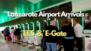 Arriving at Lanzarote Airport with EES / April 2026