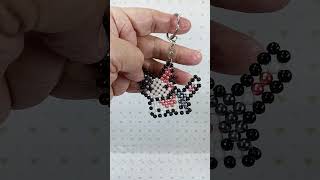 3D Beaded Cat #diy #craft #arty #art #artscraft #arts #crafts #fyp #foryoupage #shorts #artandcraft