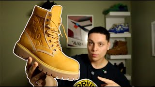 LV MADE THEIR OWN TIMBS LV Louis Vuitton Ranger Boot Tan Review ON FOOT