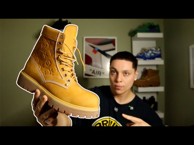 LV MADE THEIR OWN TIMBS! LV Louis Vuitton Ranger Boot Tan (Review