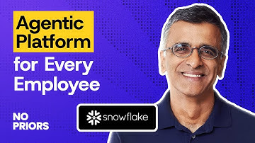 No Priors Ep. 139 | With Snowflake CEO Sridhar Ramaswamy