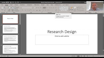 Applied Research Methods Lecture 7 Experimental Research Design