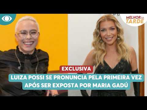 Luiza Possi speaks out for the first time after being exposed by Maria Gadú | Melhor da Tarde