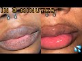 How to get permanent soft pink lips in 3minutes 😋💦 / DIY LIPS SCRUB