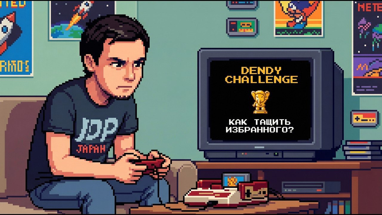 Prince Of Persia и другие. Игры с Dendy Challenge.