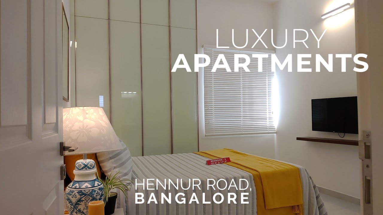 Luxury 2 & 3 BHK Apartments in Hennur Road North Bangalore Wellness