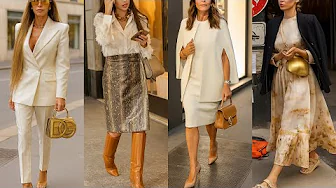 TRENDIEST FALL LOOKS INSPIRED BY MILAN FASHIONISTAS 🇮🇹 TIMELESS OUTFITS FASHION 2025 | ELEGANT STYLE