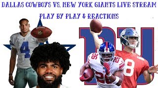 Dallas cowboys vs. new york giants live ...