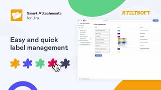 Easy and quick label management with Smart Attachments