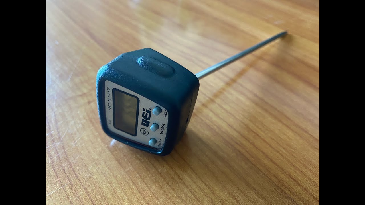 UEI 550 thermometer battery change YouTube