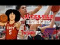 Troy Trojans Vs. Piqua Indians || (Zayden Selig Highlights) 2.3.2025