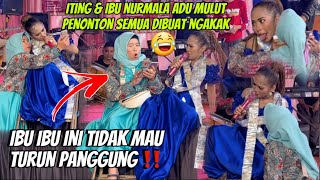 VIRAL TIKTOK - KETIKA IBU IBU GAK MAU TURUN PANGGUNG - ITING NANGGAPI NYA BIKIN NGAKAK ‼️