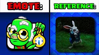 Emotes & References In Clash Royale (Part - 9) ⏱️