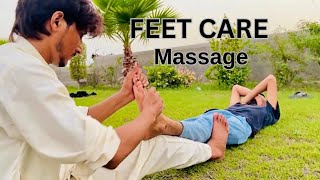 Asmr Feet Care Mage New Technique Men For Deep By Young Boy Chamkle Master