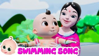 Swimming Song Hindi पहल बर तरक Hindi Nursery Rhyme