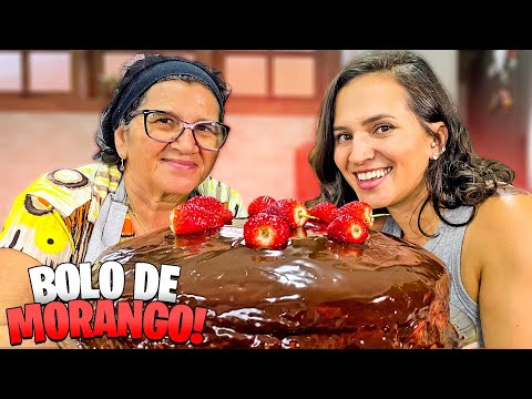 Strawberry and Chocolate Cake: The Best and Easiest to Make!