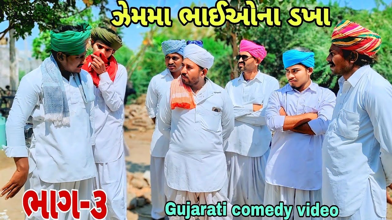 ઝેમમા ભાઈઓના ડખા(ભાગ-૩) Gujarati comedy video//કોમેડી વિડિયોRaja nagneswari official 