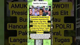 #faktamenarik #beritaterkini #trending #storyshorts #prabowo #tni #porli #oknumtni
