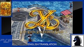 PS2 Ys V: Lost Kefin, Kingdom of Sand