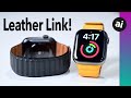 Apple Leather Link Review: My New Favorite Apple Watch Band!