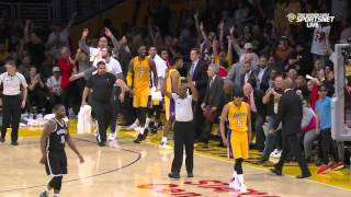 Nets vs. Lakers - Team Highlights, March 1, 2016