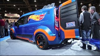 hot wheels ford transit connect
