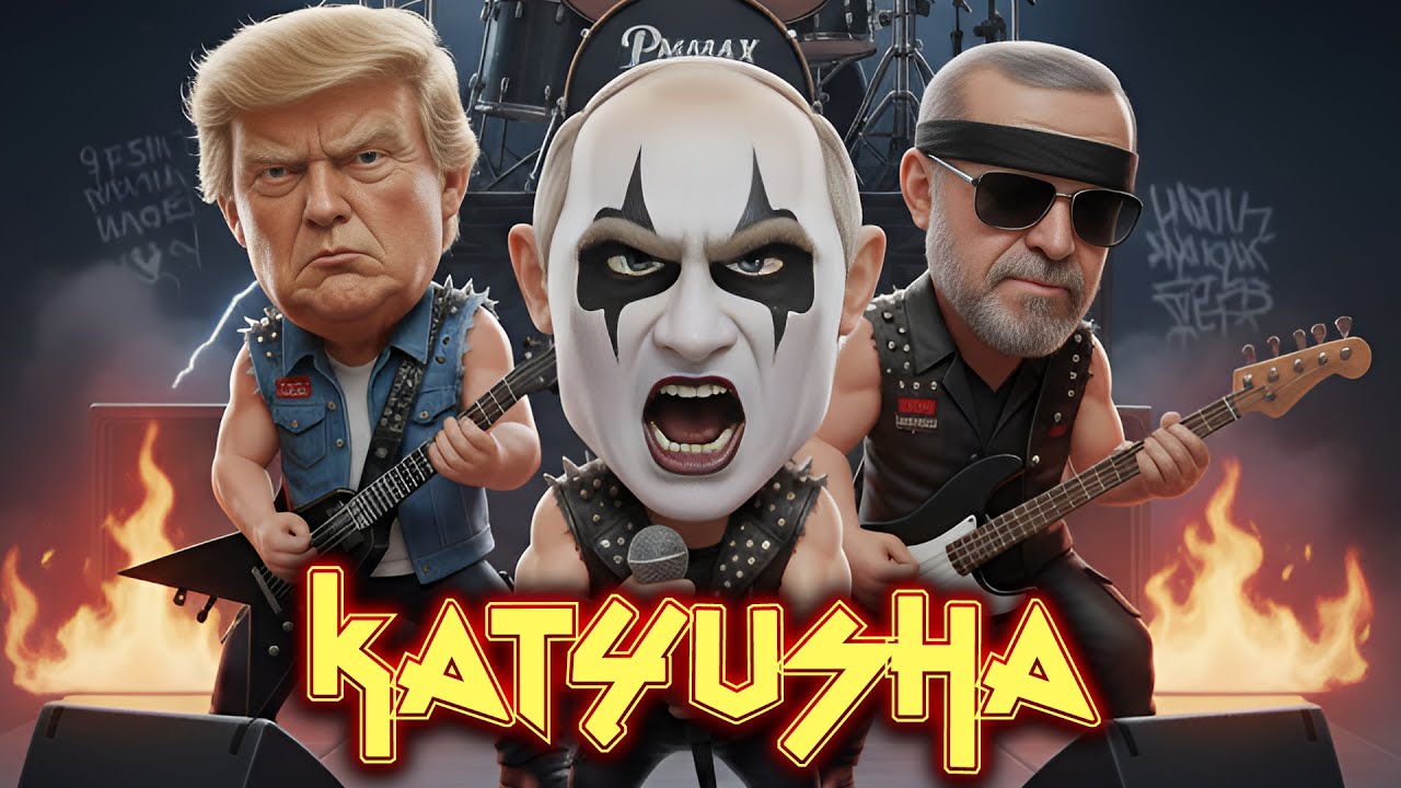 Katyusha(Катюша) Metal Version | Putin(Vocals) Trump & Modi(Guitars) Kim Jong(Drums) | Parody Cover