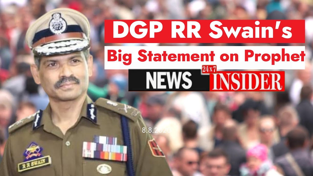 After NIT Srinagar controversy: DGP RR Swain's big statement on Prophet Muhammad...''