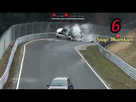 أسوأ 20 حادث في حلبة نربرغرينغ الألمانية Nürburgring